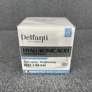Delfanti Milano Hyaluronic With Peptides Day Cream 1.7 oz 50mL Made in Italy